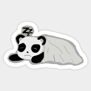 SLEEPING PANDA Sticker